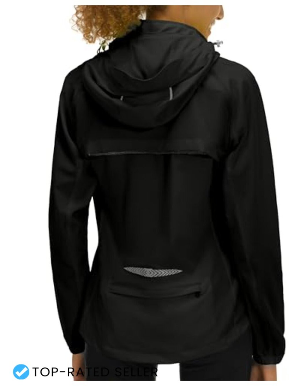 Women's Packable Cycling Jacket Waterproof Removable Sleeves Hood 3-in-1